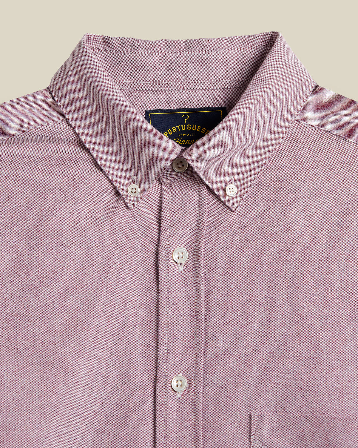 Brushed Oxford - Bordeaux