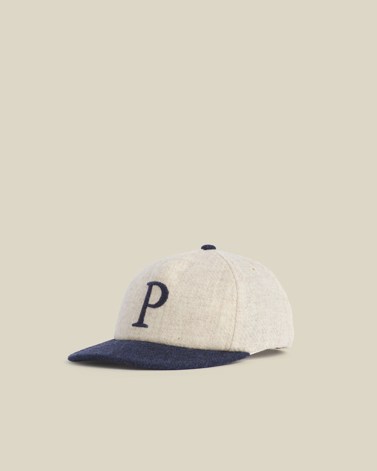 Cap Wool - Ecru/Blue