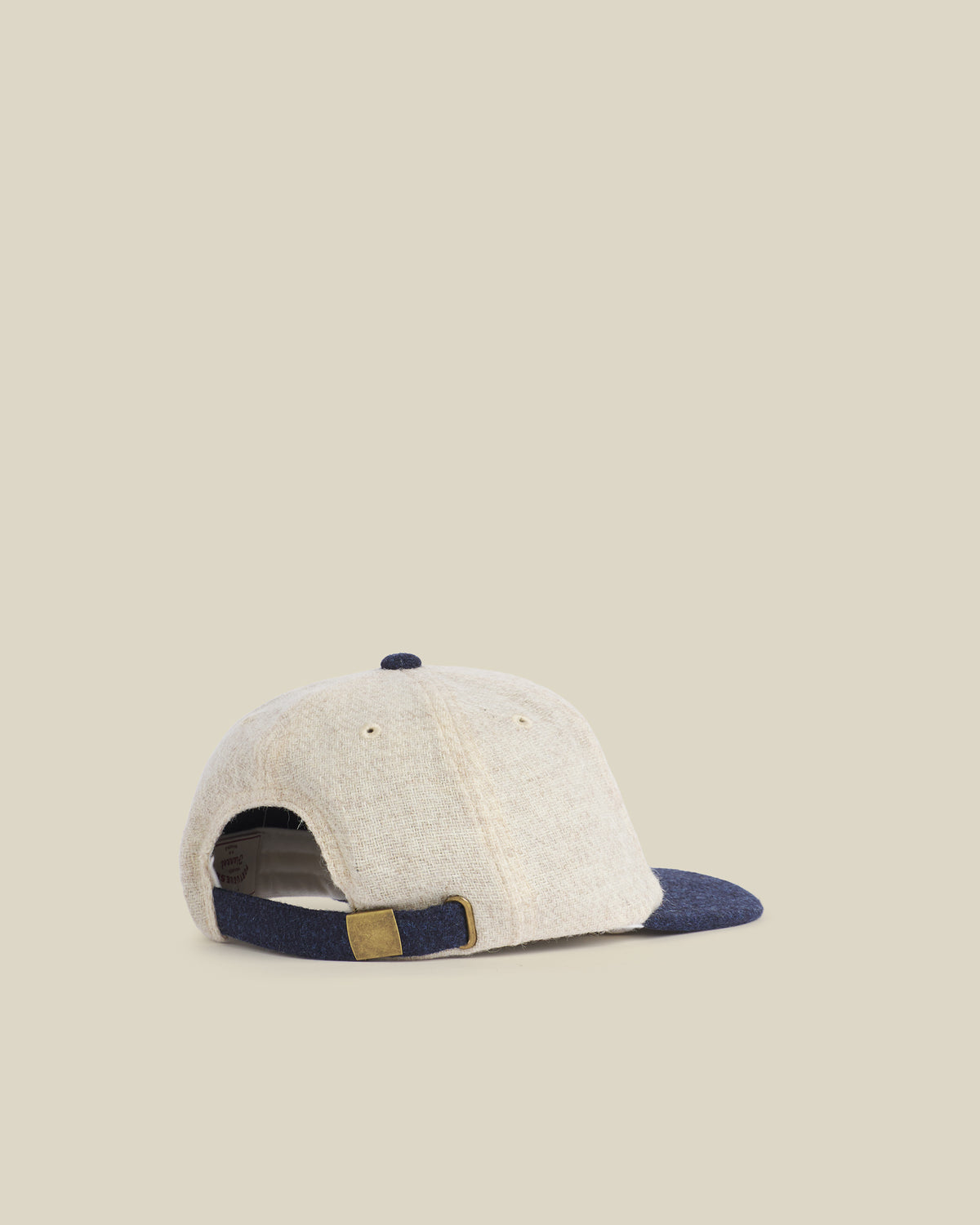 Cap Wool - Ecru/Blue