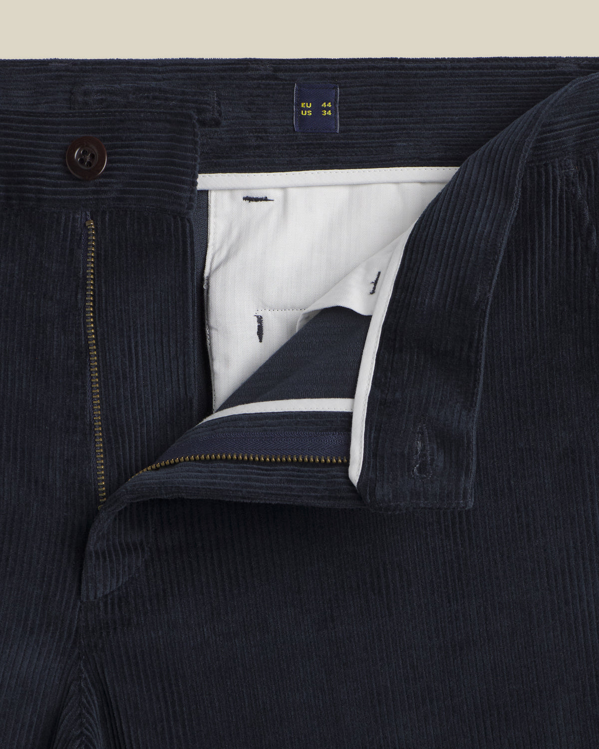 Corduroy Trousers - Navy