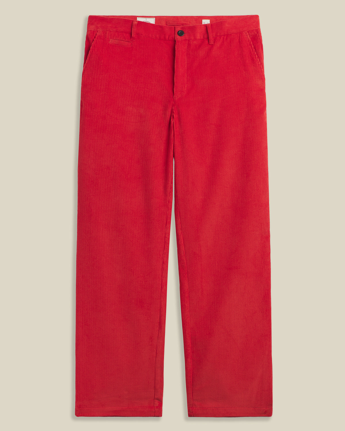 Corduroy Trousers - Race Red