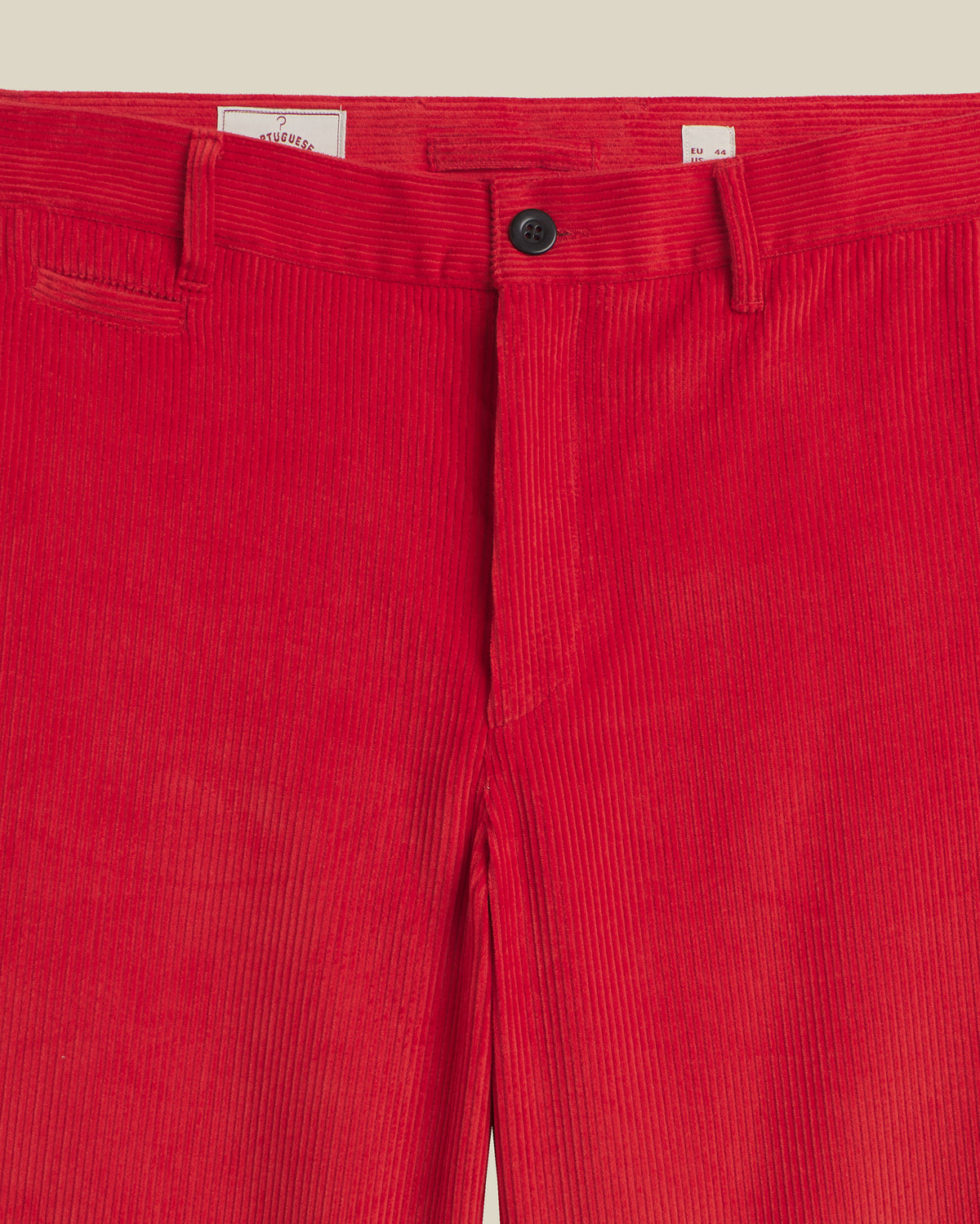 Corduroy Trousers - Race Red