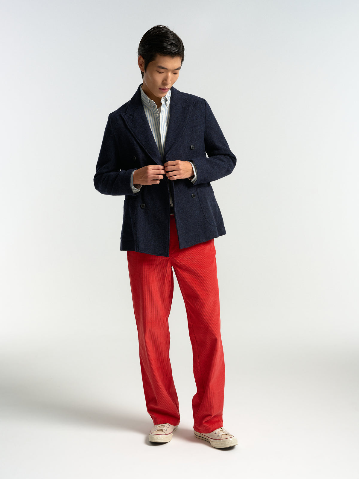Sport Jacket Double Breast - Blue