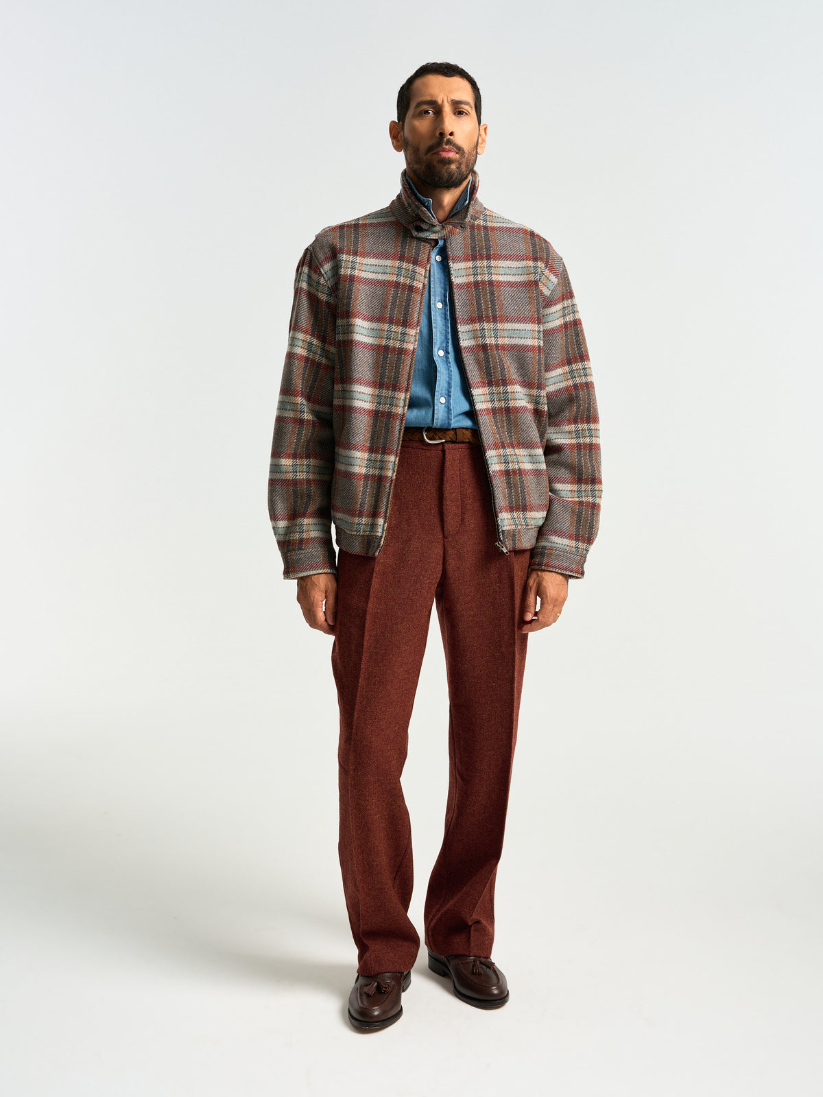 Aurelia Jacket - Check