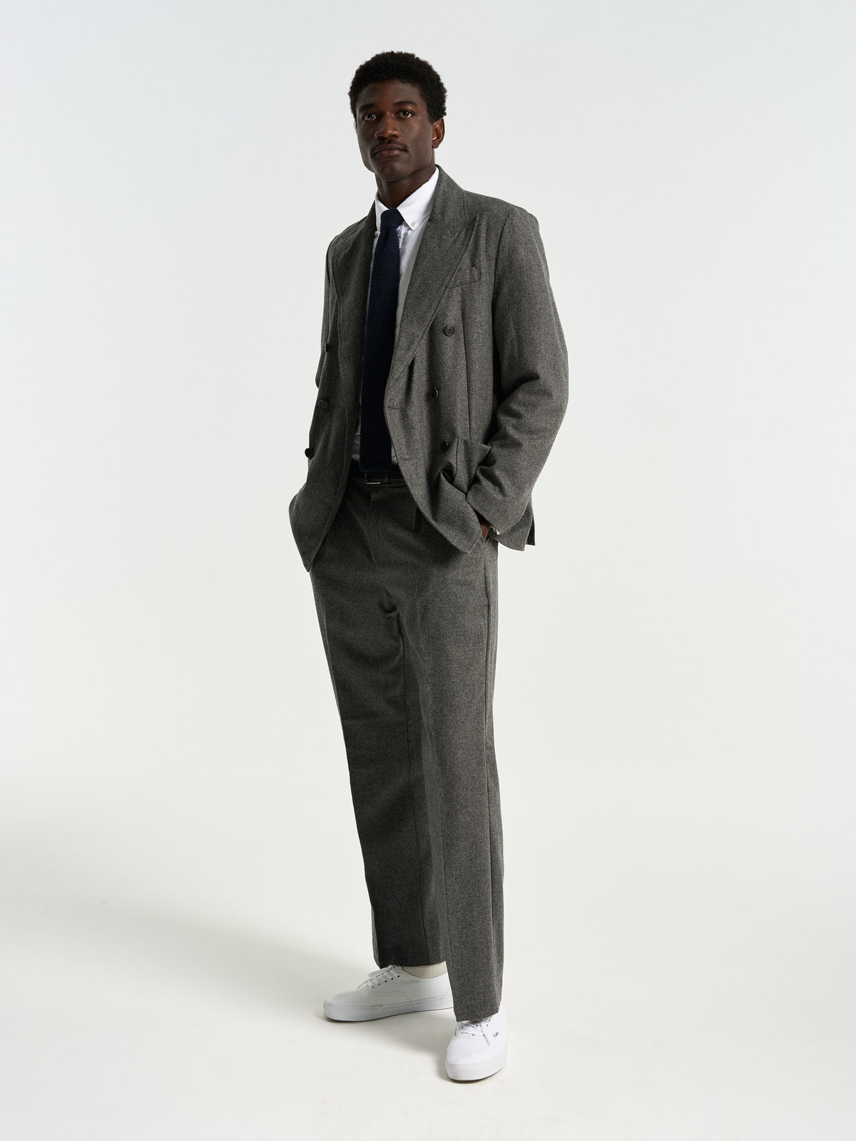 Sport Jacket Double Breast - Grey