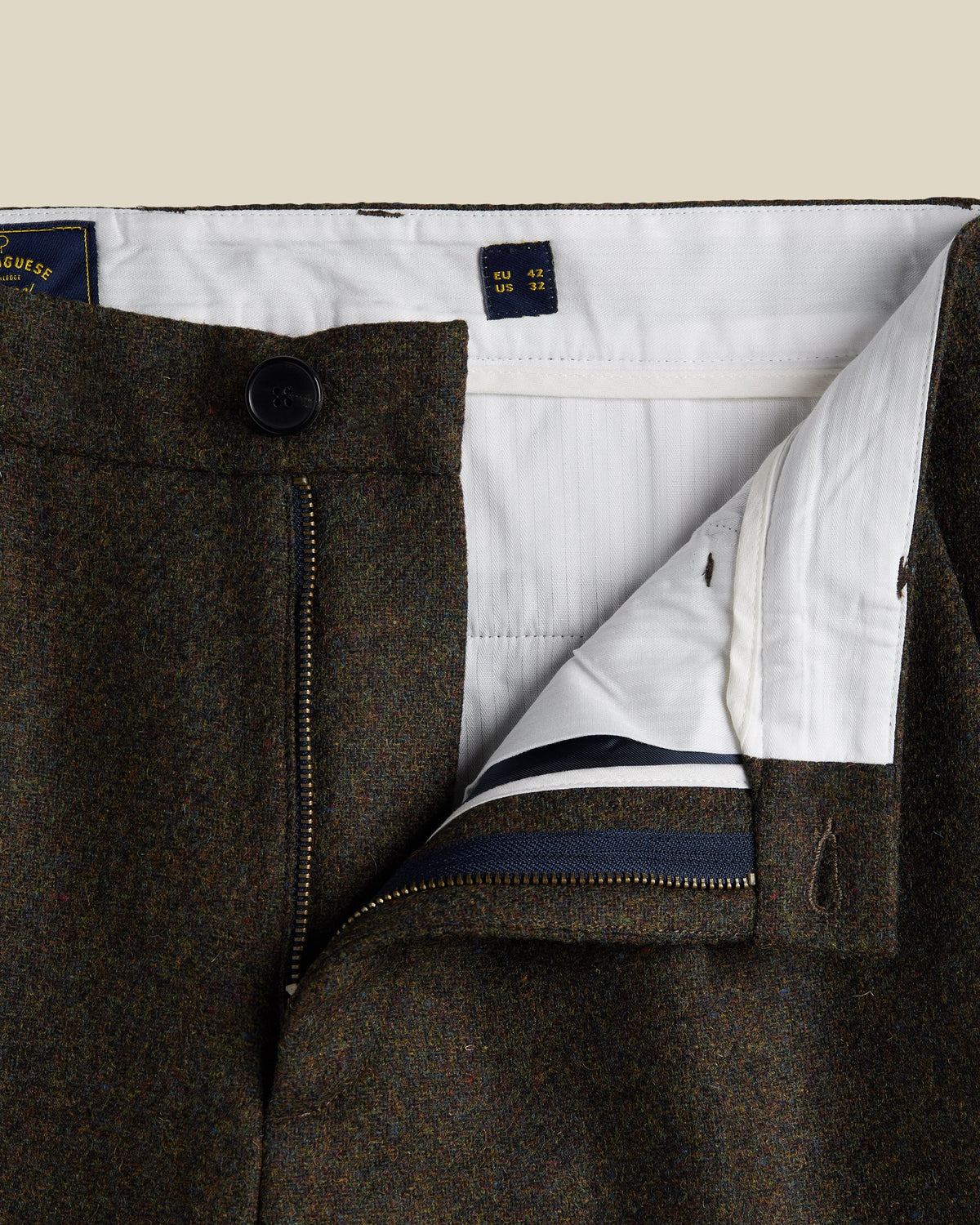 Single Pleat Trousers - Forest