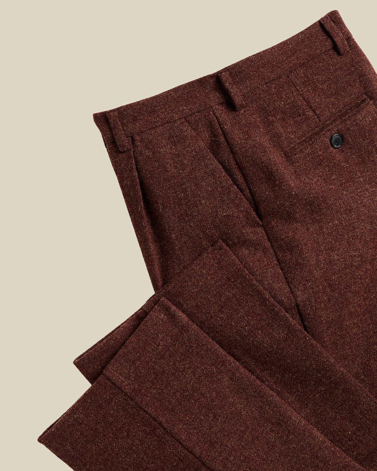 Single Pleat Trousers - Terroir